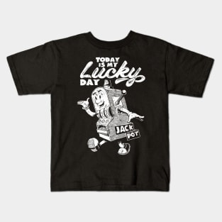 Lucky Day Jackpot Casino Fruit Machine Kids T-Shirt